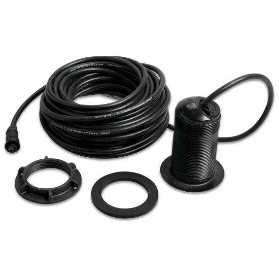 Picture of Garmin 010-10218-22 Airmar P19 Plastic Thru-Hull Mount Transducer , black