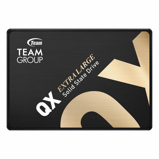 Picture of TEAMGROUP QX 4TB 3D NAND QLC 2.5 Inch SATA III Internal Solid State Drive SSD (Read/Write Speed up to 560/500 MB/s) 1000TBW Compatible with Laptop & PC Desktop T253X7004T0C101