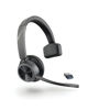 Picture of Poly Voyager 4310 UC Wireless Headset (Plantronics) - Single-Ear Bluetooth Headset w/Noise-Canceling Boom Mic - Connect to PC/Mac/Mobile via Bluetooth - Works w/Teams, Zoom & More - Amazon Exclusive