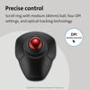 Picture of Kensington Orbit Wireless Trackball with Scroll Ring, Professional Computer Mouse with Bluetooth, (2.4GHz Wireless), Optical Tracking & AES Encryption Security, Left or Right Handed - Black (K70992WW)