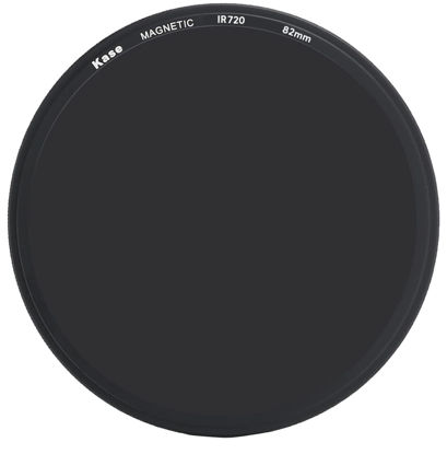 Picture of Kase Wolverine 82mm Infrared IR720 Magnetic Shockproof Tempered Optical Glass Filter Incl Adapter 82 720hb 720nm