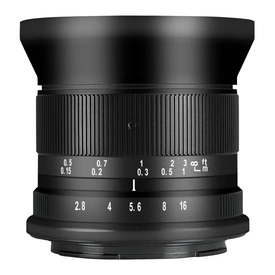 Picture of 7 Artisans 12mm F2.8 Mark Ⅱ Ultra Wide Angle APS-C Manual Focus Prime Lens Compatible for Canon EOS-M Mount Mirrorless Cameras M1 M2 M3