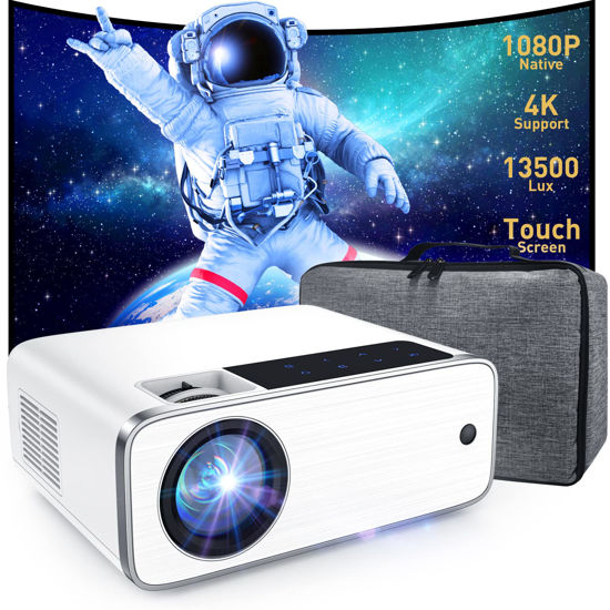  Mini Projector 4K Supported, Native 1080P Outdoor