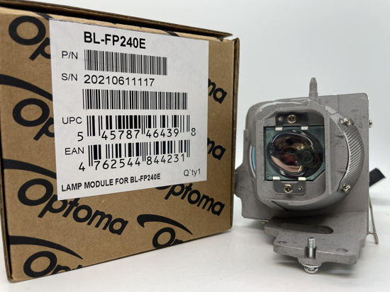 Picture of Original BL-FP240E Lamp & Housing for Optoma Projectors - 1 Year Warranty