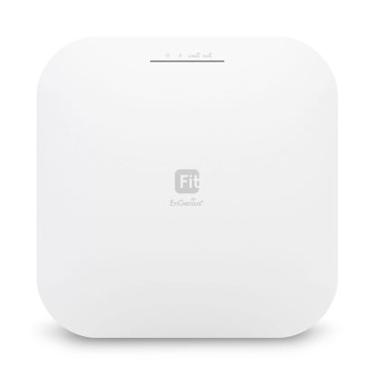 Picture of EnGenius EWS377-FIT WiFi 6 AX3600 4x4 Multi-Gigabit Access Point with 2.5Gbps Port, OFDMA, MU-MIMO, PoE+, WPA3, 1GB RAM, License-Free Cloud or On-Premise Management Tools (Power Adapter Not Included)