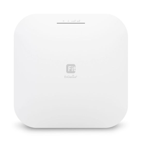 Picture of EnGenius EWS377-FIT WiFi 6 AX3600 4x4 Multi-Gigabit Access Point with 2.5Gbps Port, OFDMA, MU-MIMO, PoE+, WPA3, 1GB RAM, License-Free Cloud or On-Premise Management Tools (Power Adapter Not Included)