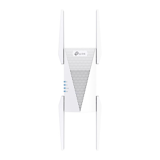 Picture of TP-Link AX5400 WiFi 6 Range Extender with Ethernet Port | Internet Signal Booster for Home | Tri-Band Wireless Repeater Amplifier | Built-In Access Point Mode | APP Setup | OneMesh Compatible (RE815X)