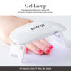 Picture of Gel Nail UV Light/LED Lamp by ohora - 6W Max, 2 Timers (45s / 60s), Portable Lamp for Curing Gel Nail Art, Polish, Stickers and Strips