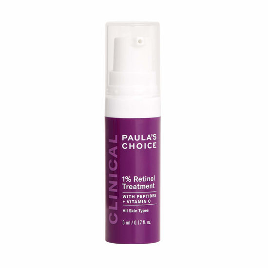 Picture of Paula's Choice CLINICAL 1% Retinol Treatment Cream with Peptides, Vitamin C & Licorice Extract, Anti-Aging & Wrinkles, Travel Size. PACKAGING MAY VARY.