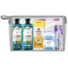 Picture of Convenience Kits international 10 PC Deluxe Kit, Featuring: Herbal Essence Argan Oil Hair Care and Body Care Travel-Size Products