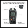 Picture of Light Meter, MT-30 Digital Luxmeter LCD Display Digital Illuminance Lux Meter Environmental Testing Illuminometer