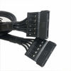 Picture of GINTAI EVGA SATA6 pin to 3X SATA Driver Power Cable Replacement for EVGA Supernova 450-850 G2 B3 G3 G5 P2 B2 80 Plus (53.5cm)