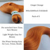 Picture of Ginger Orange Braiding Hair Pre stretched Human Hair Kanekalon Braiding Hair 30 Inch