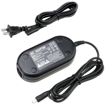 Picture of Glorich AA-E9 AA-E8 AA-E7 AA-E6A Replacement AC Power Adapter/Charger for Samsung Camcorders SMX-F34BN SC-D86 SC-D118 SC-D200 SC-MX10 MX20 SC-HMX10 SMX-F30BN F34BN VP-D101 VP-DX105i and More