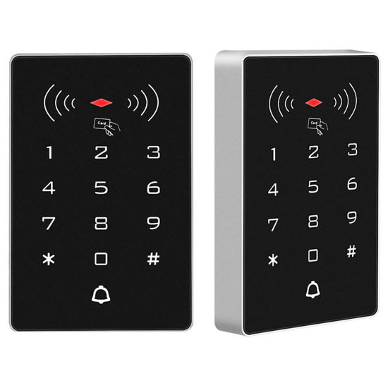 Picture of BSTUOKEY Access Control Keypad Reader Door Access Control System kit 125Khz 2000 User Wiegand 26 bit Input Output Proximity Card Reader Gate Opener Digital Keypad 10 Keychain