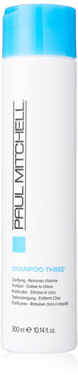 Picture of Paul Mitchell Shampoo Three, Clarifying, Removes Chlorine, For All Hair Types, 10.14 Fl Oz