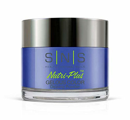 Picture of SNS Nail Dip Powder, Color Dipping Powder - Spearmint Green (Green) - Long-Lasting Nail Color Lasts 14 Days - Odor-Free & No UV Lamp Needed - 1 oz.