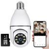 Picture of WiFi Light Bulb Camera Wireless 1080P Smart Dome Security Cameras 360 Degree Panoramic Cam Home Surveillance Camera System with Night Vision Motion Detection and Alarm