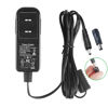 Picture of 2pack AC to DC 5V 2A Power Supply, Barrel Plug 3.5mm x 1.35mm with 5.5mm x 2.1mm Connector UL Listed FCC