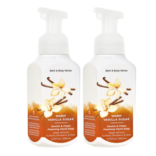 Picture of Bath and Body Works Gentle Foaming Hand Soap, Warm Vanilla Sugar 8.75 Ounce (2-Pack)