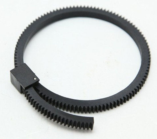 Picture of LG Universal Lens Gear Belt Ring for Follow Focus Supports Canon, Nikon, Sony Alpha, Sony NEX, Pentax, Olympus Panasonic MFT Cameras, Fits Lens with 60-105mm Diameter