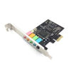 Picture of LILYRIN 5.1 Internal Sound Card for with Low Bracket, 3D Stereo PCI-E, CMI8738 Chip 32/64 Bit Sound Card PCI