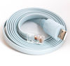 Picture of USB RS232 Console Cable for Cisco Router Rollover Cable Ftdi Chipset Rj45 Adapter Serial Cable (6ft)