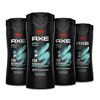 Picture of AXE Body Wash Apollo 4 Count for Long Lasting Freshness Sage & Cedarwood Men's Body Wash with Odor-Busting Prebiotics 16 oz