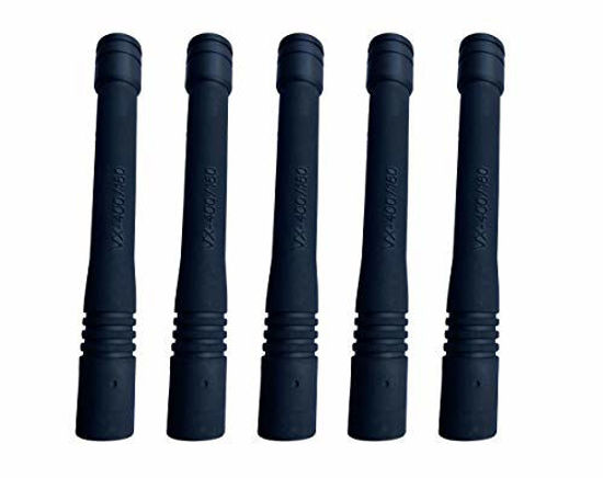 Picture of 5X UHF Stubby Antenna 400-470 MHz for Yaesu Vertex VX-150 VX-160 VX-180 VX-210 VX-230 VX-350 VX-410 VX-428 VX-600 VX-820 VX-920 VX-970 Two Way Radio