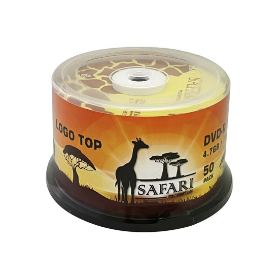 Picture of Moserbaer Safari DVD-R 16X 4.7GB Branded Logo Recordable Media Disc-50 Pack Spindle