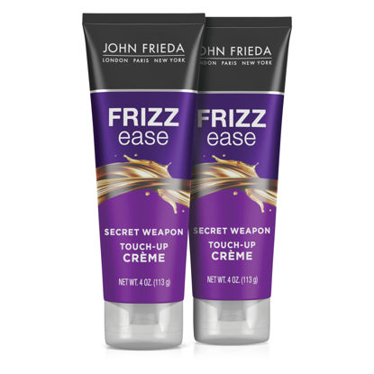 Picture of John Frieda Anti Frizz, Frizz Ease Secret Weapon Touch Up Hair Cream, Anti-Frizz Styling Cream, Helps to Calm and Smooth Frizz-prone Hair, 4 oz (Pack of 2)