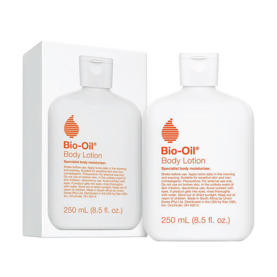 Picture of Bio-Oil Moisturizing Body Lotion for Dry Skin, Ultra-Lightweight High-Oil Hydration, with Jojoba/Rosehip/Shea Oil, and Hyaluronic Acid, 8.5 oz