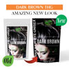 Picture of 1 Pack Dark Brown Henna Hair & Beard Color/Dye 150 Grams - Chemicals Free Hair Color - The Henna Guys