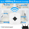 Picture of WiFi Extenders Signal Booster for Home, WiFi Booster Up to 4500 sq.ft and 30 Devices,WiFi Extender, WiFi Repeater, WiFi Booster and Signal Amplifier