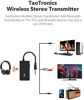 Picture of Upgraded Version TaoTronics Portable Bluetooth Transmitter for TV, AptX Low Latency Wireless Audio Adapter for 3.5mm Stereo, Pairs Bluetooth Headphones/Speakers