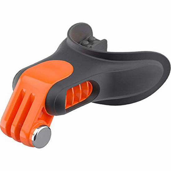 Picture of CoCocina Surfing Skating Surf Dummy Bite Mouth Mount Float Sponge for Gopro Hero 7/6/5 Action Sports Camera