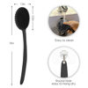 Picture of Silicone Back Scrubber for Shower, Lengthen Bath Body Brush with Long Handle, Double Sided Shower Brush for Shower Exfoliating and Massage Can Produce Rich Foam, Long Handle Back Scrubber for Men