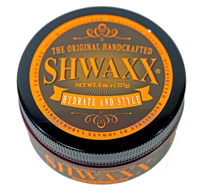 Picture of SHWAXX HYDRATE AND STYLE - Creamy Shea-Hydro-Butter Jojoba Blend - Daily Moisturizer for Hair Scalp and Beard - 8oz