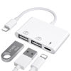 Picture of AMLLEN USB Adapter for iPad,iPad to USB Adapter,iPhone to USB Adapter Compatible iPhone/iPad,Plug N Play,Compatible with USB Flash Drive.Support iOS 16.