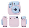 Picture of Phetium Instant mini 12 Camera Protective Case Compatible with Instax Mini 12 11,PU Leather Bag with Pocket and Adjustable Shoulder Strap (Blossom Pink)