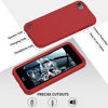 Picture of iPod Touch 7th/6th/5th Generation Case, iPod Touch case, Shockproof Silicone Case [with Built in Screen Protector] Full Body Heavy Duty Rugged Defender Cover Case for iPod Touch 7/6/5 (Red)