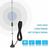 Picture of 2-Pack 16.5 Inch Dual Band Ham Radio Antenna VHF UHF 136-174MHz 400-470MHz Magnetic Base SMA Female Antenna Handheld Two Way Radio Antenna for BaoFeng UV-5R UV-82 BF-888 BTECH F8HP by LUITON