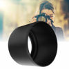 Picture of Bindpo LH-61E Lens Hood, Camera Lens Hood Sun Shade Rainproof Lens Protective Cap Replacement for Olympus 70-300mm f/4.8-6.7 Lens