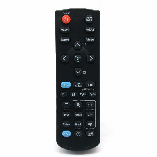 Picture of ESolid A-00009441 Replacement Remote Control for ViewSonic PJD5132 PJD5134 PJD5232L PJD5234L PJD5533W PJD6235 PJD6245 PJD6543W PJD7820HD PJD7822HDL Projectors