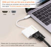 Picture of CableCreation USB C to HDMI VGA Adapter, Type C to HDMI 4K VGA 1080P Converter, Compatible with Galaxy S22 Ultra, MacBook Pro, iPad Pro 2020, Chromebook Pixel, XPS 13, Yoga 910, Surface Go