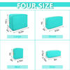 Picture of Waterproof Small Makeup Bag Pouch for Purse,Nylon Travel Toiletry Storage Bag Cute Preppy Cosmetic Bag for Women Girl,Waterproof Makeup Organizer Bag Skincare Bag Purse with Zipper(Small-Mint Green)