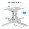 Picture of XINLEI Universal Projector Ceiling Mount Low Profile Projector Mount w/Retractable Arms and Multiple Adjustment Function PR14W