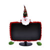 Picture of Christmas Decorations Computer Monitor Dustproof Cover, Xmas Decorations Santa Computer Monitor Cover Screen Protector for Xmas Home Office Decor and New Year Gift