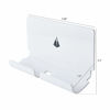 Picture of TXesign Adhesive Wall Phone Tablet Holder Mount Stand for Tablet Smartphones eReader Wall Holder Mount Shelf (White)