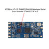 Picture of 2pcs HC-12 433Mhz SI4463/SI4438 Wireless Serial Port Module 1000M Replace Bluetooth with Antenna